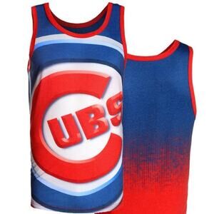 Chicago Cubs MLB Summer Unisex Tanktop. Thin light baseball summer